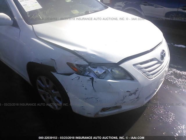 4T4BE46K39R125429 - 2009 TOYOTA CAMRY SE/LE/XLE Ақ фото 6