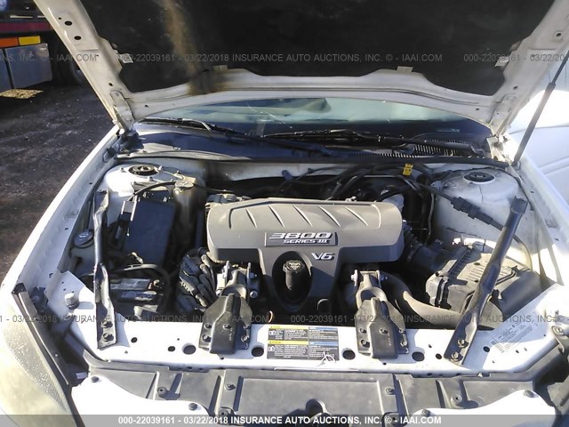 2G2WP522751177629 - 2005 PONTIAC GRAND PRIX 白色 照片 10