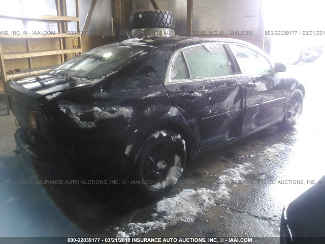 1G1ZB5EB9AF248327 - 2010 CHEVROLET MALIBU LS შავი ფოტო 4
