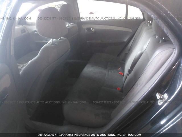 1G1ZB5EB9AF248327 - 2010 CHEVROLET MALIBU LS შავი ფოტო 8