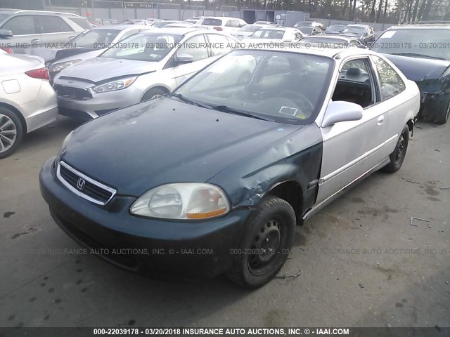 1HGEJ8247XL094597 - 1999 HONDA CIVIC EX SILVER photo 2