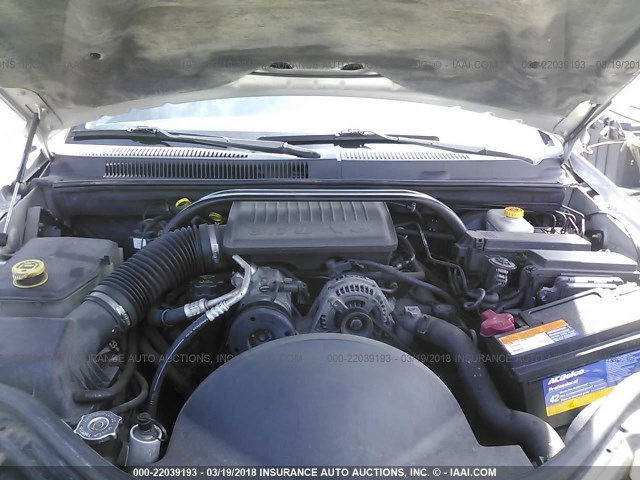 1J4GR48K75C536347 - 2005 JEEP GRAND CHEROKEE LAREDO/COLUMBIA/FREEDOM 银色 照片 10