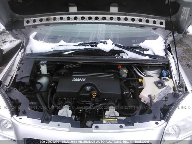 1GNDV231X8D197645 - 2008 CHEVROLET UPLANDER LS SILVER photo 10