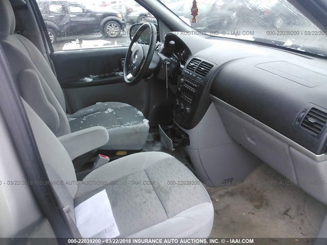 1GNDV231X8D197645 - 2008 CHEVROLET UPLANDER LS SILVER photo 5