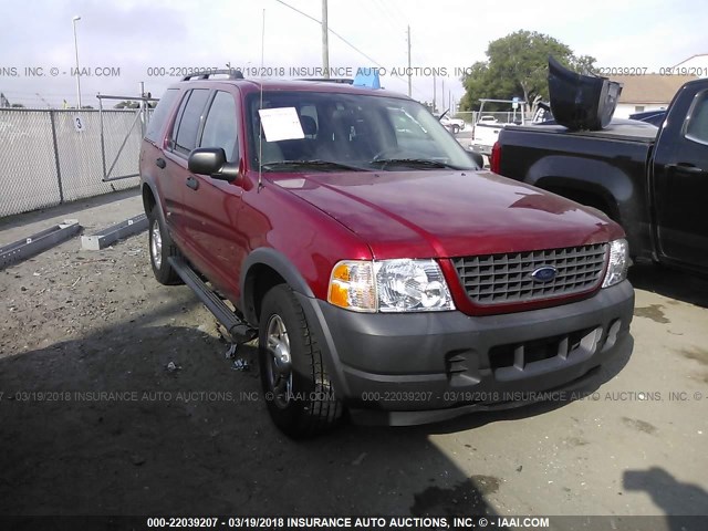 1FMZU62K93UA02545 - 2003 FORD EXPLORER XLS/XLS SPORT RED photo 1