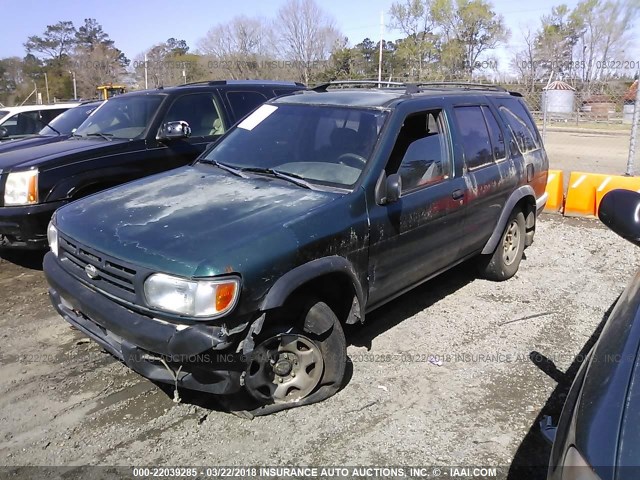 JN8AR05S6VW109561 - 1997 NISSAN PATHFINDER XE/LE GREEN photo 2