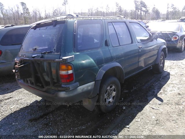 JN8AR05S6VW109561 - 1997 NISSAN PATHFINDER XE/LE GREEN photo 4