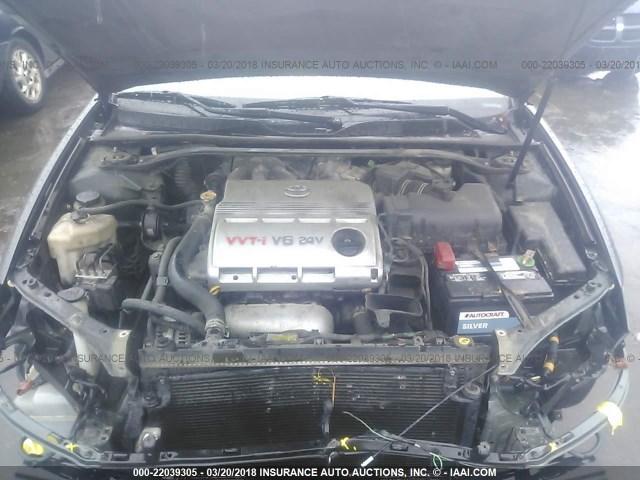 4T1BF30K64U066962 - 2004 TOYOTA CAMRY LE/XLE/SE GREEN photo 10