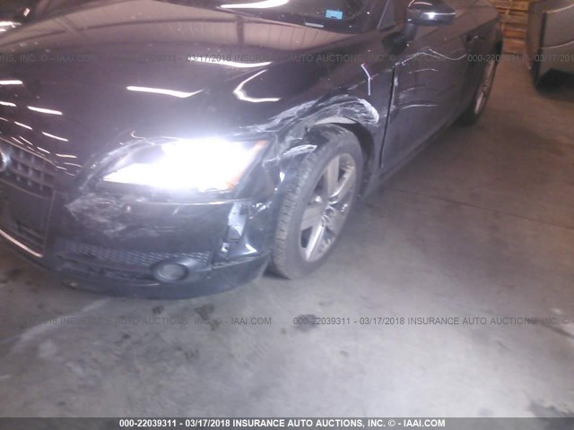 TRUHF38JX91009222 - 2009 AUDI TT BLACK photo 6