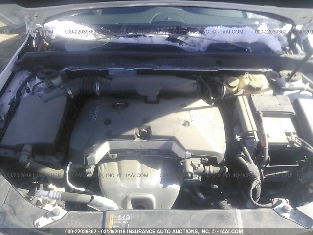 1G11C5SA8DF213689 - 2013 CHEVROLET MALIBU 1LT 白色 照片 10