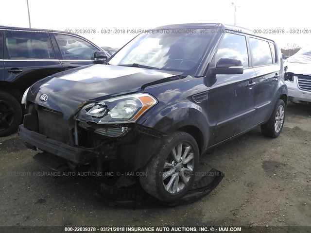 KNDJT2A69D7523704 - 2013 KIA SOUL +/!/SPORT BLACK photo 2