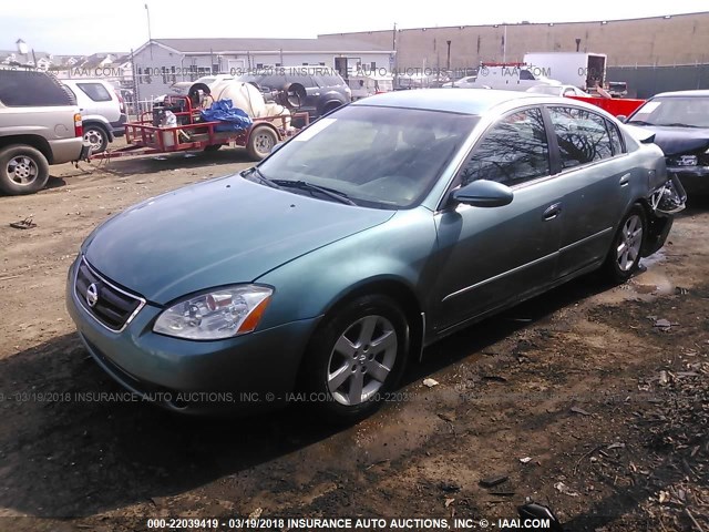 1N4AL11DX2C116168 - 2002 NISSAN ALTIMA S/SL GREEN photo 2