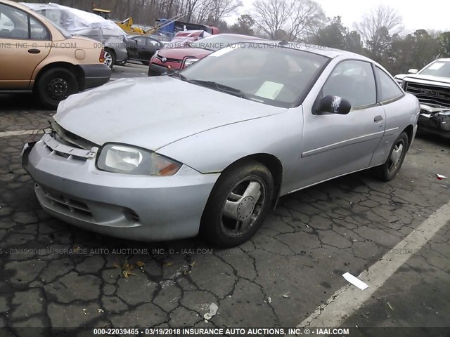 1G1JF14F047324630 - 2004 CHEVROLET CAVALIER LS SILVER photo 2