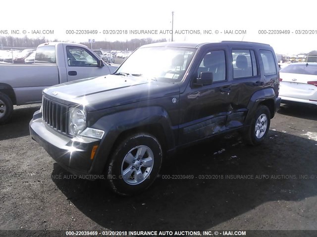 1J4PN2GK9BW586503 - 2011 JEEP LIBERTY SPORT 黑色 照片 2