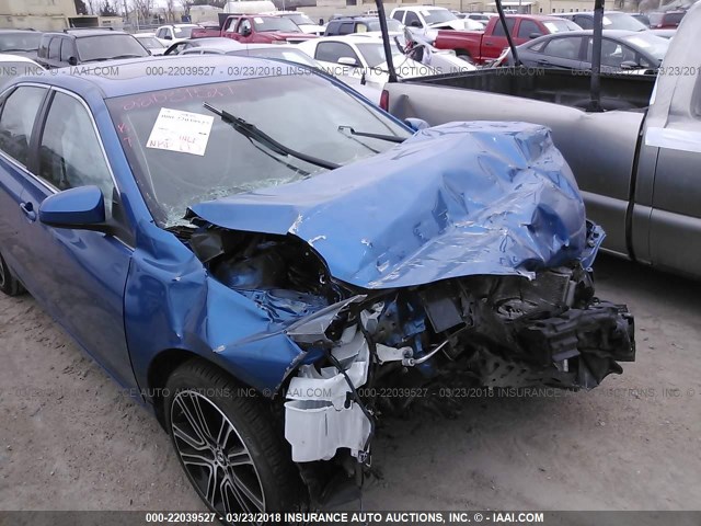 4T1BF1FK6GU518358 - 2016 TOYOTA CAMRY LE/XLE/SE/XSE ლურჯი ფოტო 6