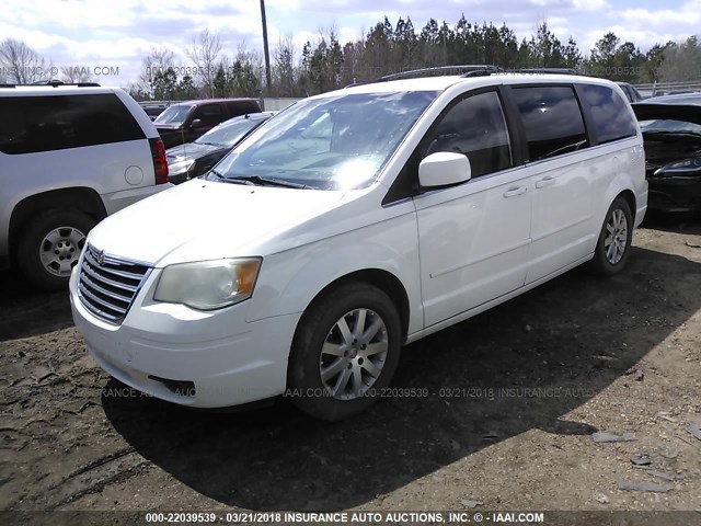 2A8HR54P98R646712 - 2008 CHRYSLER TOWN & COUNTRY TOURING WHITE photo 2