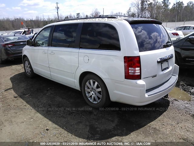 2A8HR54P98R646712 - 2008 CHRYSLER TOWN & COUNTRY TOURING WHITE photo 3