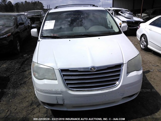 2A8HR54P98R646712 - 2008 CHRYSLER TOWN & COUNTRY TOURING WHITE photo 6