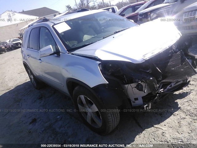 1GKKVRED6CJ157044 - 2012 GMC ACADIA SLT-1 Srebrny zdjęcie 1