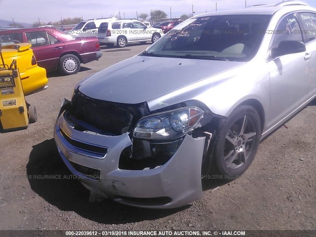 1G1ZB5E06CF304032 - 2012 CHEVROLET MALIBU LS 银色 照片 6