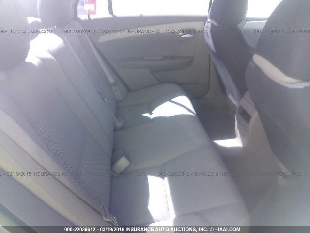 1G1ZB5E06CF304032 - 2012 CHEVROLET MALIBU LS 银色 照片 8