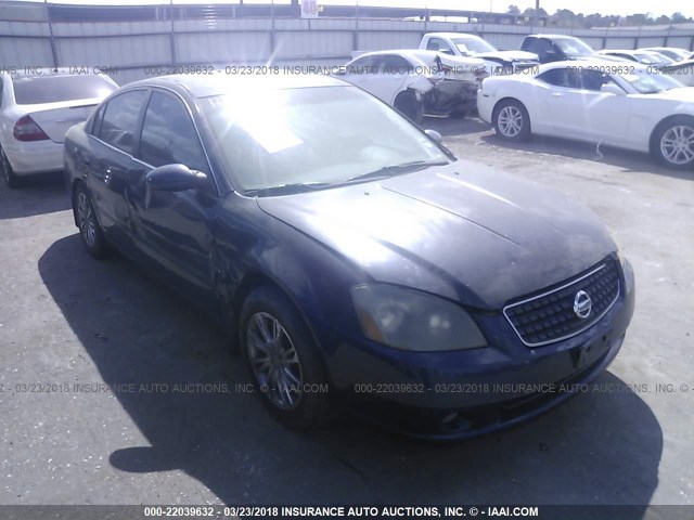 1N4AL11D46N349747 - 2006 NISSAN ALTIMA S/SL BLUE photo 1