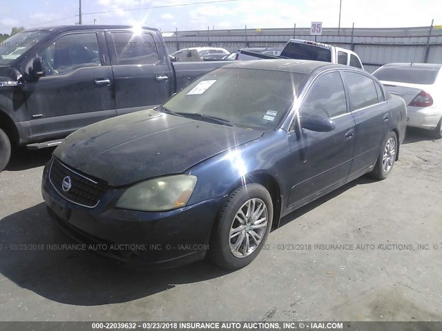 1N4AL11D46N349747 - 2006 NISSAN ALTIMA S/SL BLUE photo 2