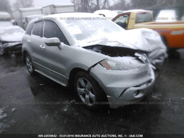 5J8TB18229A008371 - 2009 ACURA RDX SILVER photo 1