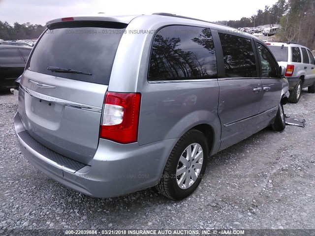 2C4RC1BGXGR213200 - 2016 CHRYSLER TOWN & COUNTRY TOURING SILVER photo 4