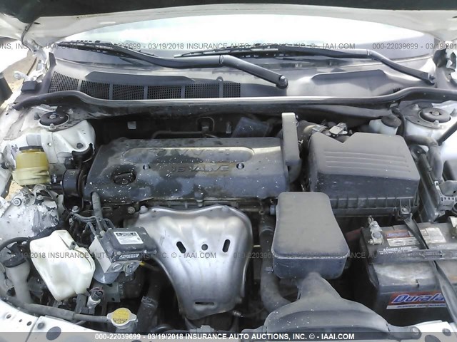 4T1BE46K39U836901 - 2009 TOYOTA CAMRY SE/LE/XLE 白色 照片 10
