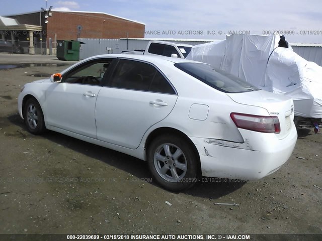 4T1BE46K39U836901 - 2009 TOYOTA CAMRY SE/LE/XLE 白色 照片 3