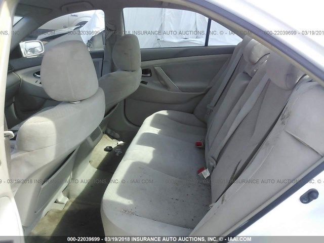 4T1BE46K39U836901 - 2009 TOYOTA CAMRY SE/LE/XLE 白色 照片 8