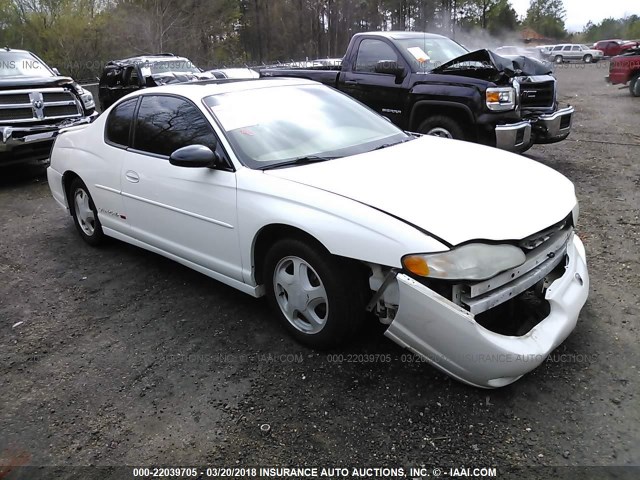 2G1WX15K139163216 - 2003 CHEVROLET MONTE CARLO SS თეთრი ფოტო 1