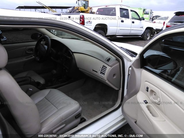 2G1WX15K139163216 - 2003 CHEVROLET MONTE CARLO SS თეთრი ფოტო 5