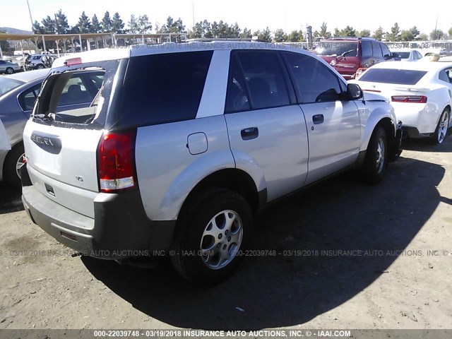 5GZCZ53B43S843722 - 2003 SATURN VUE SILVER photo 4