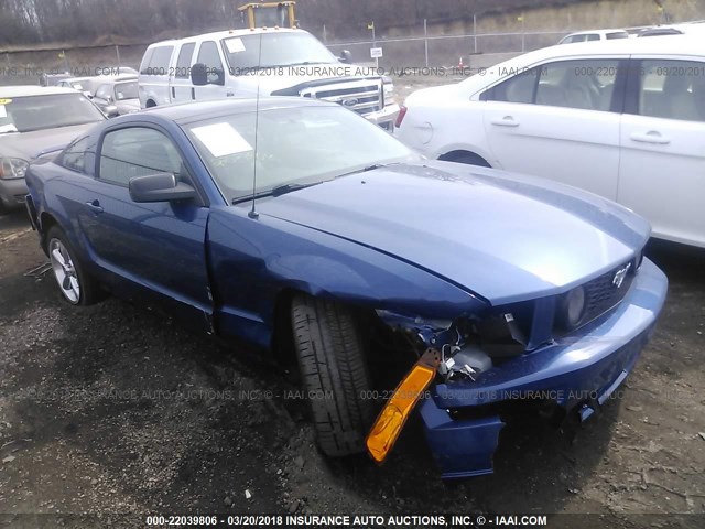 1ZVHT82H895145649 - 2009 FORD MUSTANG GT BLUE photo 1