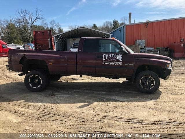 1B7MF336X1J524267 - 2001 DODGE RAM 3500 PURPLE photo 8