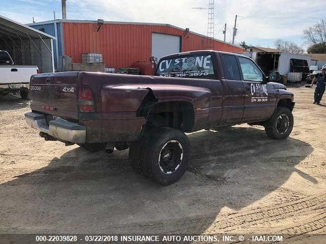 1B7MF336X1J524267 - 2001 DODGE RAM 3500 PURPLE photo 9