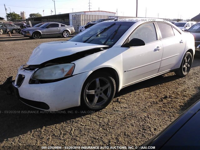 1G2ZG57N784119755 - 2008 PONTIAC G6 SE WHITE photo 2