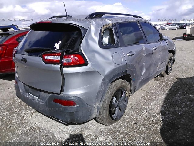 1C4PJMCX2JD505267 - 2018 JEEP CHEROKEE LATITUDE Gümüş foto 4