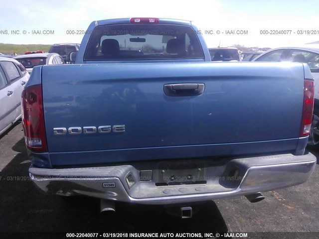 1D7HA16K33J558301 - 2003 DODGE RAM 1500 ST BLUE photo 8