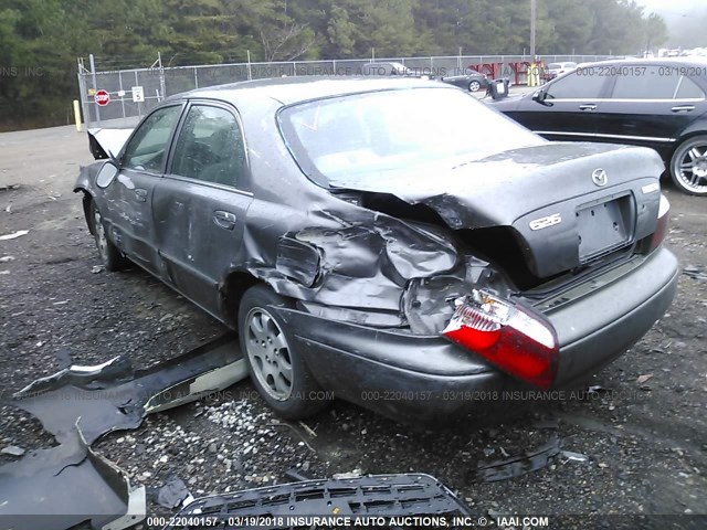 1YVGF22C225265115 - 2002 MAZDA 626 LX GRAY photo 6