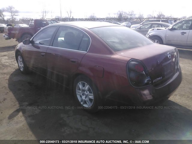 1N4AL11D16C217590 - 2006 NISSAN ALTIMA S/SL RED photo 3