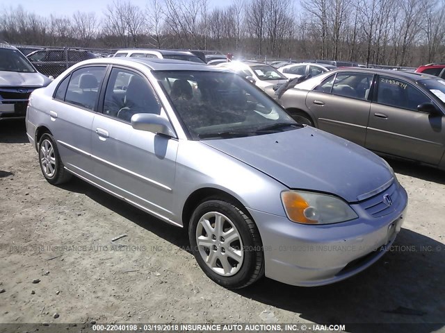 2HGES25713H517682 - 2003 HONDA CIVIC EX SILVER photo 1