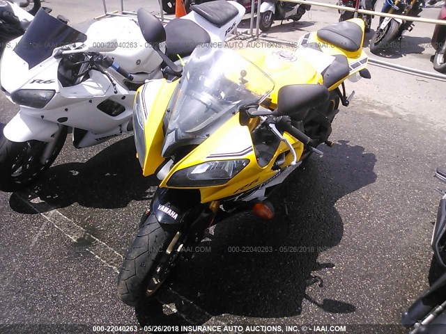 JYARJ16Y4GA010344 - 2016 YAMAHA YZFR6 C YELLOW photo 2