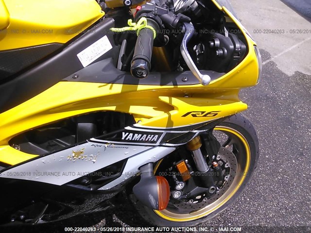 JYARJ16Y4GA010344 - 2016 YAMAHA YZFR6 C YELLOW photo 5