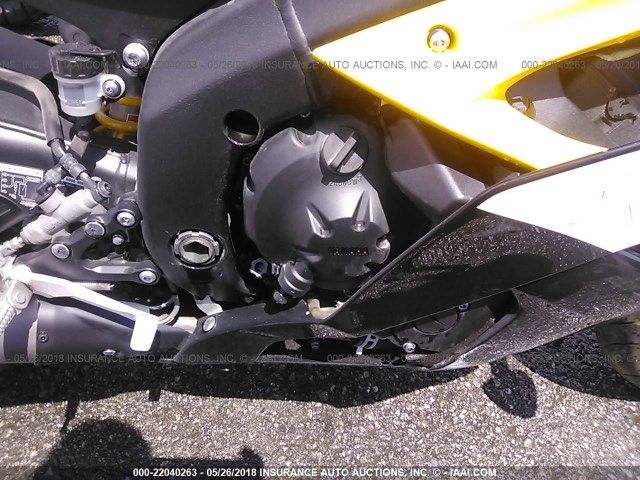 JYARJ16Y4GA010344 - 2016 YAMAHA YZFR6 C YELLOW photo 8