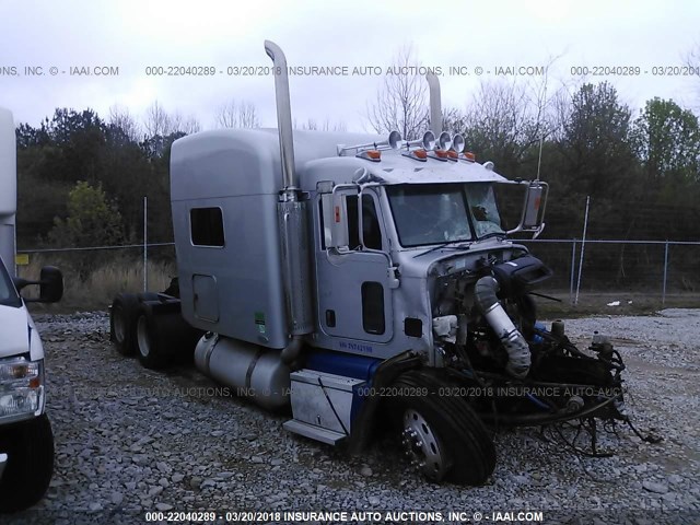 1XPHD49XX7N742190 - 2007 PETERBILT 386 SILVER photo 1