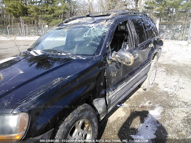 1J4GW58S3XC623874 - 1999 JEEP GRAND CHEROKEE LAREDO BLACK photo 6