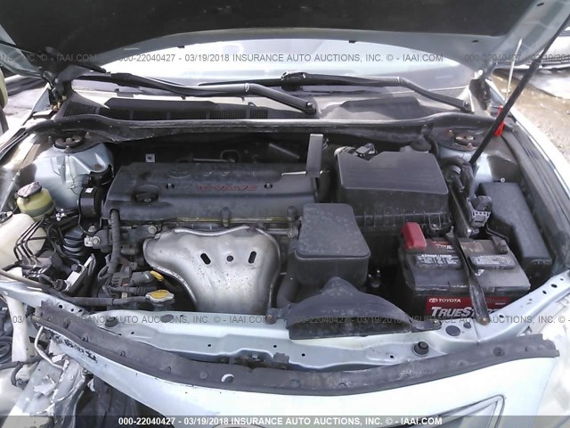 4T4BE46K49R109739 - 2009 TOYOTA CAMRY SE/LE/XLE BLUE photo 10